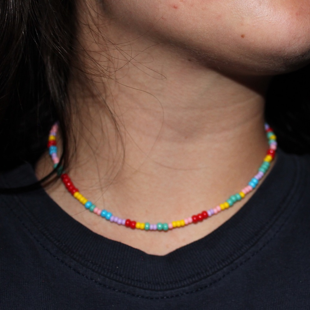rainbow choker